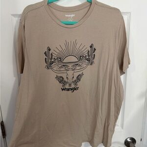 Wrangler Tan Graphic Women’s T Shirt